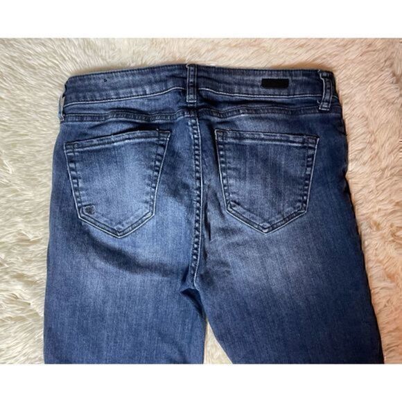 EUC KUT From the Kloth Ankle Straight Leg Jeans Size 8 - Picture 7 of 11
